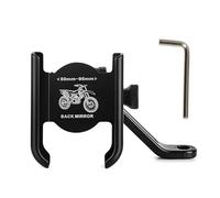 BELOWSYALER Soporte de teléfono ajustable para scooter eléctrico, navegación de visión trasera, rotación de 360 grados, adecuado para ciclistas