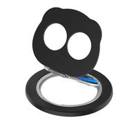 BELOWSYALER Soporte de teléfono de metal plegable doble 360 para posicionamiento multifunción portátil para desplazamientos amplia compatibilidad para viajeros