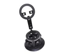 BELOWSYALER Soporte doble para teléfono, base de succión, punto de montaje de rosca de 1/4, construcción de aleación de aluminio, dispositivo seguro, soporte de teléfono de aleación de aluminio