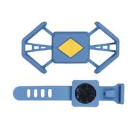 BELOWSYALER Soporte ergonómico de silicona para dispositivos móviles de tipo pesado, para motocicleta, scooter, manillar, silicona, soporte de teléfono para ciclismo