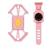 BELOWSYALER Soporte ergonómico de silicona para dispositivos móviles de tipo pesado, para motocicleta, scooter, manillar, silicona, soporte de teléfono para ciclismo