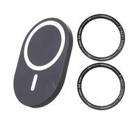 BELOWSYALER Soporte fuerte para teléfono de coche, base de 17 mm, soporte de clip de ventilación ajustable 360 grados para dispositivos de 4 a 7 pulgadas, sin herramientas, soporte fuerte para