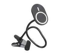 BELOWSYALER Soporte giratorio para teléfono para coche/hogar, brazo flexible y base de clip antideslizante, cuello de cisne, soporte para teléfono de escritorio largo