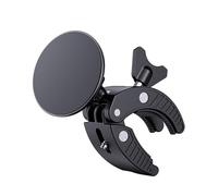 BELOWSYALER Soporte magnético estable para teléfono con ajustes en ángulo completo, fácil instalación, soporte para teléfono de extracción, color negro