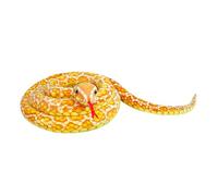 BELOWSYALER Superrr - Juguete largo de serpiente de gran tamaño para Halloween, juego de broma, sofá, almohada, animales de peluche
