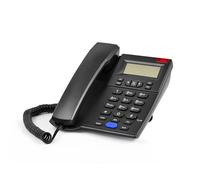 BELOWSYALER Teléfono fijo con cable, teléfono de escritorio, reducción de ruido, adecuado para el hogar, hotel, oficina, teléfono con cable para uso doméstico