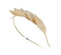 BELOWSYALER Tocado de Halloween con diseño de hojas, joyería para el pelo de novia, accesorio floral para el pelo para fiestas de disfraces, aspecto moderno