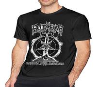 Belphegor Casual Comfort Men's Cotton Sport Short Sleeve T-Shirt Black XL