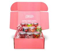 BELROS Mega Pack 2,3 kg de Caramelos y Gominolas. Regalos, Celebraciones, Cumpleaños, Halloween, Navidad. Golosinas en botes. Cesta de dulces y golosinas. Caja Regalo