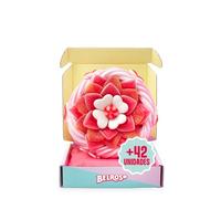 BELROS Tarta Golosinas Mini 12,5cm. Mix Chuches. 400g. Con Forma de Flor, Ideal para Regalos Dia de la Madre. Cumpleaños y Celebraciones. Combinación Chuches Dulces y Ácidas.