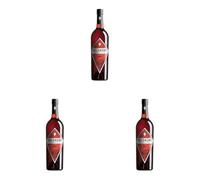 Belsazar Red Vermouth, vermú, 750 ml (Paquete de 3)