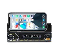 Belson Autoradio BS-2504 con Soporte para Smartphone hasta 8” Radio FM Potencia de Salida máxima 4x45W Doble USB Carga y Reproductor MP3 Kit Manos Libres y transmisión de Audio inalámbrica.