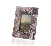 Belssia Portafotos, Piedra, Amatista, 17x3x22 cm