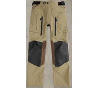 Belstaff Long Way Up Pantalones textiles de motocicleta, beige, tamaño 48 para Hombres
