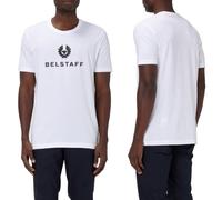 Belstaff Signature Camiseta Retro Algodón Phoenix Logo Regular BLANCO S