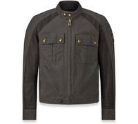 Belstaff Temple Chaqueta de cera para moto, marrón, tamaño S para Hombres