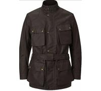 Belstaff Trialmaster Chaqueta de cera para moto, marrón, tamaño M para Hombres