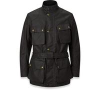 Belstaff Trialmaster Chaqueta de cera para moto, negro, tamaño 6XL para Hombres