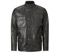 Belstaff Turner Chaqueta de cuero para moto, negro, tamaño M para Hombres