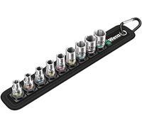Set de 9 llaves de vaso Zyklop 1/4" WERA Belt A 4