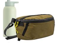 Belt Bag, Travel Fanny Pack, Hiking Waist Bag, Hiking Waist Pack, Portable Waist Bag, Cycling Waist Pack, Bolsas de cinturón multifuncionales para Viajar, Running, Hiking, Cycling, Caqui, Se