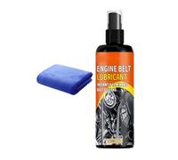 Belt Dressing Spray - Automotive Squeak Prevention, 100ml Engine Lubricant Spray, Compact Size Anti Friction Formula with for Car Truck Suv, Silicone Belt Dressing with for Home Workshop