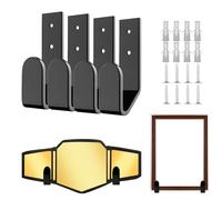 Belt Hanger Wall Mount - Championship Display Hook, Wrestling Championship Belt Holder | Boxing Belts Rack, Adult Children Storage Stand, Horizontal Display Hook for Bedroom Living Room Close