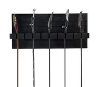 Belt Hanger - Wall Mount Wooden Sturdy Tie Hanger, Ties Rack Closet Organizer, Wall Mounted Belt and Tie Holder, Space Saving Closet Accessory | Durable Wooden Organizer for adults lovers friends wome