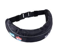 Belt Life Jackets for Adults, Automatic Inflatable Life Belt with Adjustable Buckle & Whistle & Reflective Strip, High Buoyancy Flotation Device Without Co2 Cylinder for Fishing Boating Sailing Black