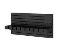 Belt Rack - Wall Mount Belt Organizer | Space Saving Bélt Holder | Holds Up To 9 Belts With Anti-Slip Design, Wooden Closet Storage Rack For Men Women, Includes Installation Accessories (30 cm)