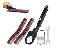 Belt Sander Adapter - Grinder Tool Modified To Belt Sander Polisher | DIY Mini Sanders, Polisher Belts Sanders, Portable Pipe Polishing Adapter For Angle Grinder, Professional Metalworking