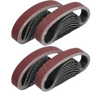 Belt Sander Paper,10 Pcs 686 * 50mm Sanding Belts 40-1000 Grits Wood Soft Metal Polishing Sandpaper Abrasive Bands for Belt Sander Tool(80 Grits)