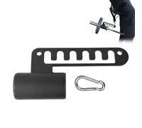 Belt Squat Attachment - Barbell D-Handle Cable T Row Accessory, Squat Machine Attachment for Home Gym | Multi-Functional Deadlift, Row, and Strength Training Equipment | Compatible with Barbell Bars