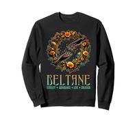 Beltane Fertilidad Abundancia Amor Creación Festival del Primero de Mayo Sudadera