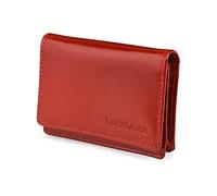 BELTIMORE, Mini Cartera Unisex de Cuero, Estuche; 7 depósitos, con compartimientos, Elegante, 8x10,8x1,9 cm