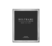 BELTRAMI Marco de fotos con lazo de 10 x 15 cm, plata Miro Silver