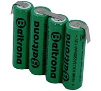 Beltrona RTU4AAZ Paquete de 4 Pilas Mignon (AA) Z-Lodfahne NiMH 4,8 V 2200 mAh