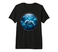 Belugawal Ballenero Unicornio de los Mares Ballena Familia Océano Camiseta Premium