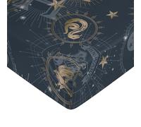 BELUM | Bajera Harry Potter Medida Producto: 105x200cm +35CM Fuelle - Tejido: 100% algodón 175 Hilos - Modelo: Hpotter Gold