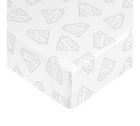 BELUM | Bajera Superman 100% algodón para cama de 150/160, bajera ajustable muticolor, bajera de algodón suave, bajera ajustable elastica