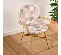 BELUM | Cojín para Silla de Exterior - Medidas Producto: Asiento: Ancho: 48 cm/Largo: 42 cm Respaldo: Ancho 48 cm/Largo: 48 cm | Modelo: Natacha Soft 1
