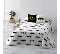BELUM | Colcha Bouti Batman Basic, Colcha Tejido algodón orgánico y Peinado para Cama de 90, Colcha Suave, Colcha para Todas Las Estaciones
