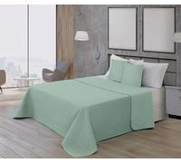 BELUM | Colcha Bouti microsatén 100 gr Modelo Aqua para Cama de 150/160 (250x270cm.) Colcha Bouti extrasuave para Primavera, Verano, otoño e Invierno