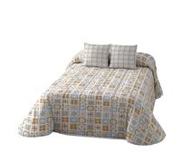 BELUM | Colcha Bouti reversible100 gr Cama 135/140 Medida Producto: 235x270 Tejido: 100% algodón orgánico 175 Hilos. Certificado Oeko-Tex Modelo: Edam