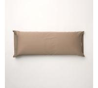 BELUM | Funda Almohada Satén 300 hilos liso Medida: 105 cm Color: GREIGE | Funda Almohada Satén suavidad al tacto y confort al acostarse en ella