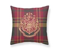 BELUM | Funda cojín Harry Potter, Funda de cojín 100% algodón 50x50cm Modelo Hogwarts Cuadros A