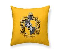 BELUM | Funda cojín Harry Potter, Funda de cojín 100% algodón 50x50cm Modelo Hufflepuff Basic A