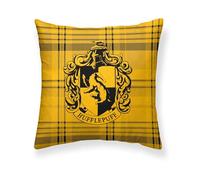 BELUM | Funda cojín Harry Potter, Funda de cojín 100% algodón 50x50cm Modelo Hufflepuff Cuadro A