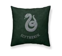 BELUM | Funda cojín Harry Potter, Funda de cojín 100% algodón 50x50cm Modelo Slytherin Damascus A