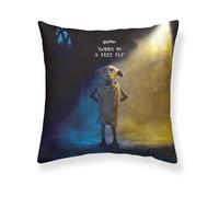 BELUM | Funda Cojín Harry Potter Tamaño: 50x50 - Modelo: Dobby A - Tejido: Half Panama 100% algodón. 250 Grs.